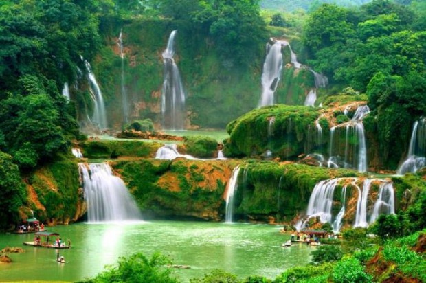 Colombia Beautiful Waterfall